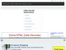 Tablet Screenshot of htmlcode.discoveryvip.com